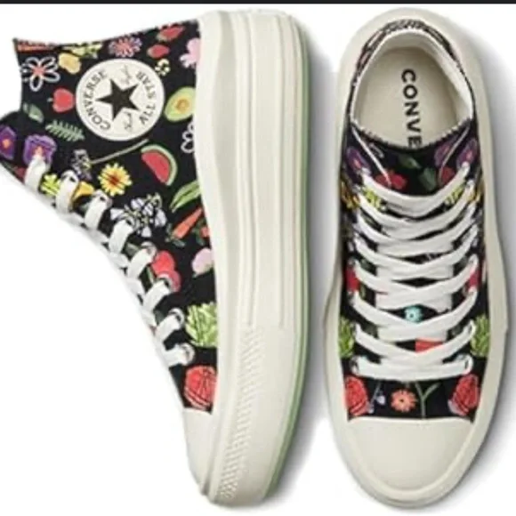 Converse Chuck Taylor All Star "Things To Grow" High Tops Size 7 - Picture 2 of 11